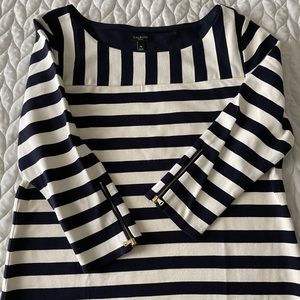 Talbots Petites Striped Top